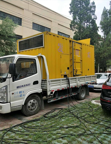 修文发电车出租-柴油发电机组排烟系统设计要求及其考虑因素